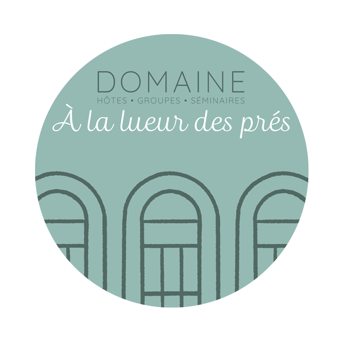 L'Embellie création graphique - Nouveau logo pour le domaine À la Lueur des Prés