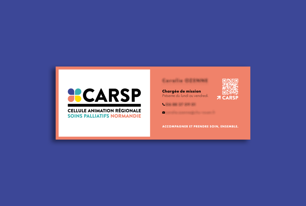L'Embellie création graphique - refonte d'identité visuelle pour la CARSP Normandie